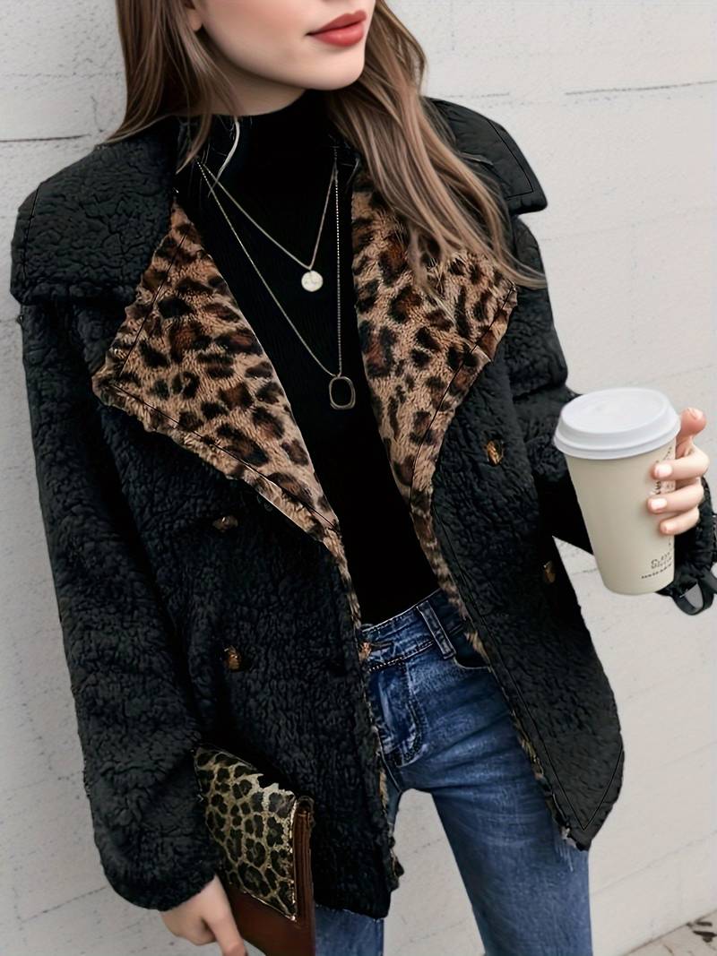 Veste Femme Hiver Imprimé Animé avec Manches Longues - PanierRoyale