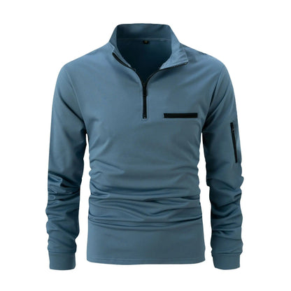 Pull Zippé Oversize avec Poches pour Femme - PanierRoyale