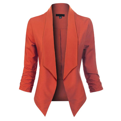 Blazer femme manches longues élégant