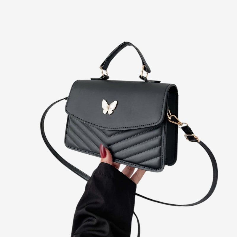 Sac à Épaule Cuir Verni Élégant pour Femme - PanierRoyale