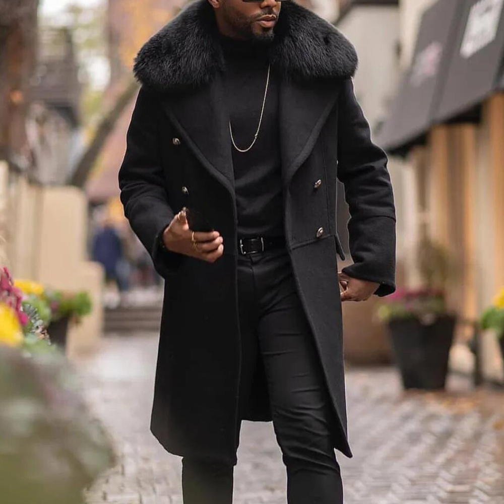 JOSE - Manteau d'Hiver à Col Élégant pour Hommes
