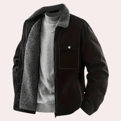 Veste Hiver Homme Doublure Polaire Chaude et Élégante - PanierRoyale