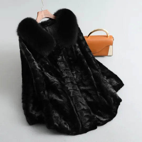 Veste Hiver Femme Col Montant Zippée Chic et Élégante - PanierRoyale