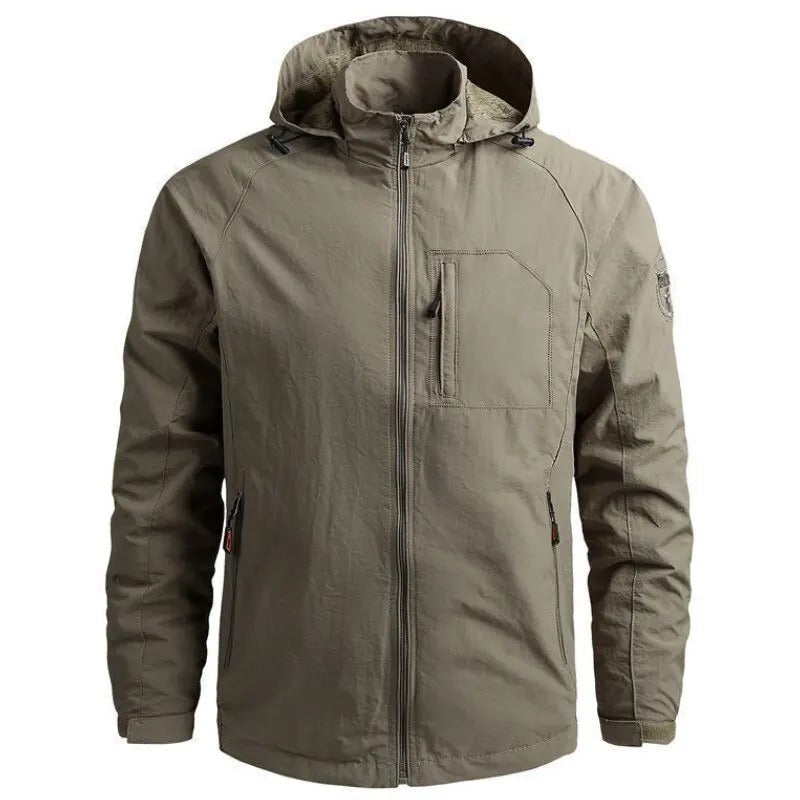 Blouson Homme Imperméable avec Poches Zippées - PanierRoyale