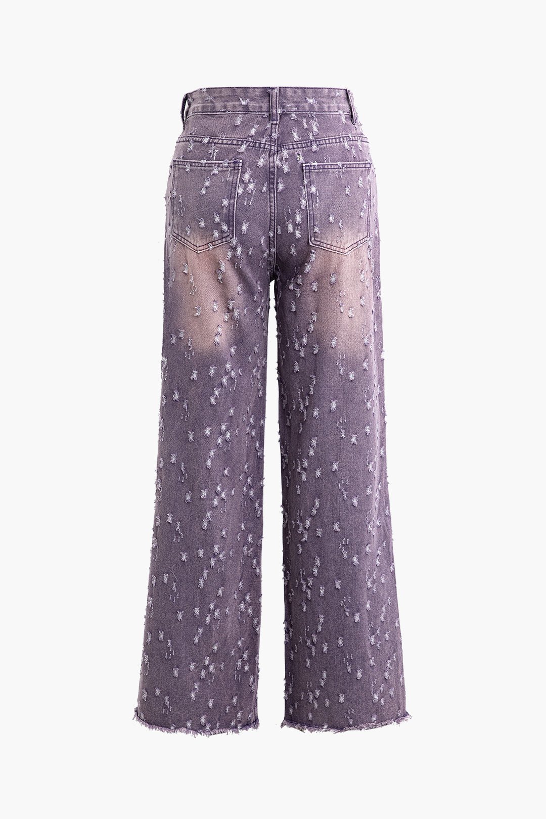 Jean Large Taille Élégant pour Femme