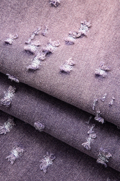Jean Large Taille Élégant pour Femme