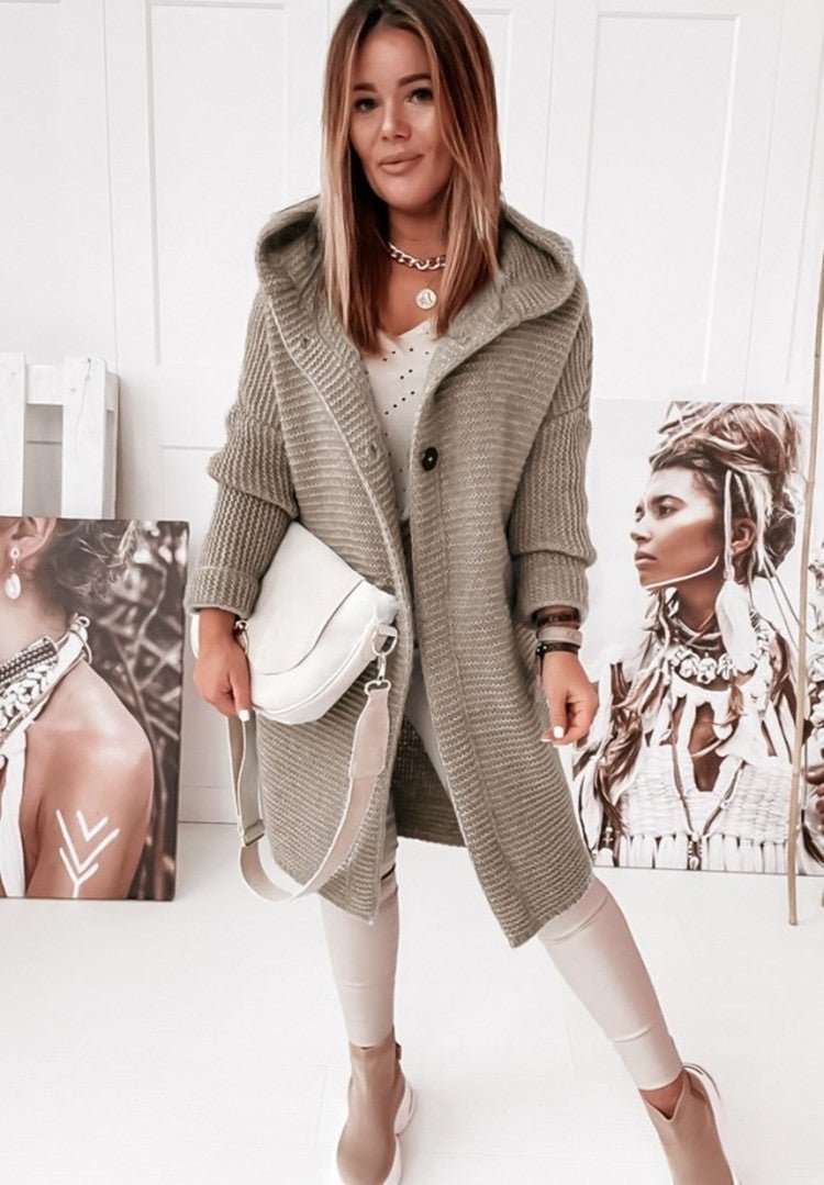 Cardigan Femme À Double Boutonnage | Hiver