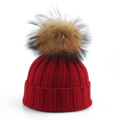 Casquette Tricotée Douce pour Hiver