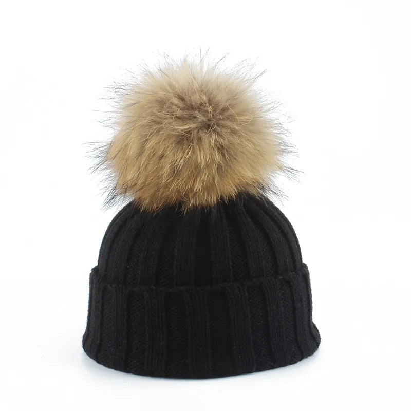 Casquette Tricotée Douce pour Hiver