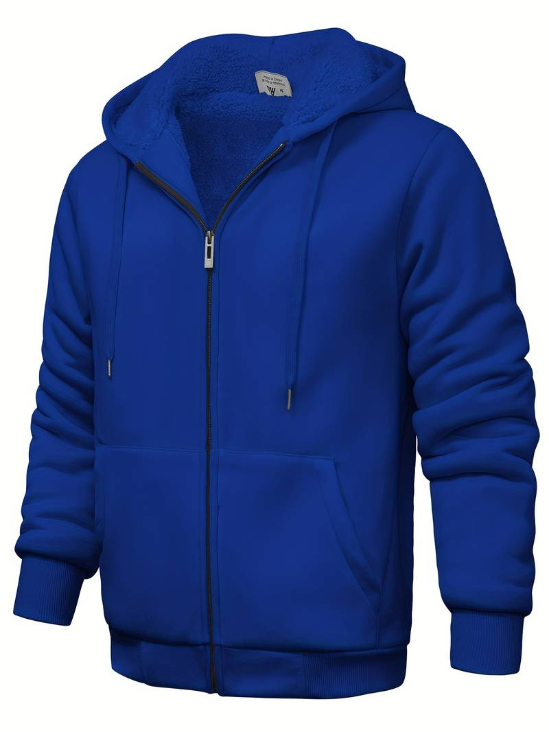 Sweat à Capuche Zippé Confort pour Homme au Quotidien