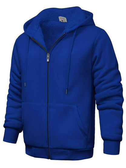 Sweat à Capuche Zippé Confort pour Homme au Quotidien