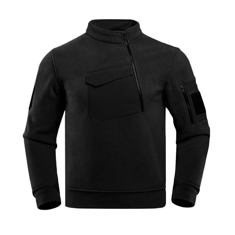 Veste Hiver Homme Polaire avec Poches Zippées