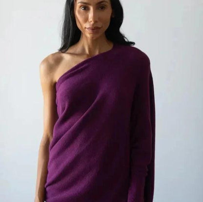 Pull Oversize Col Rond Confortable