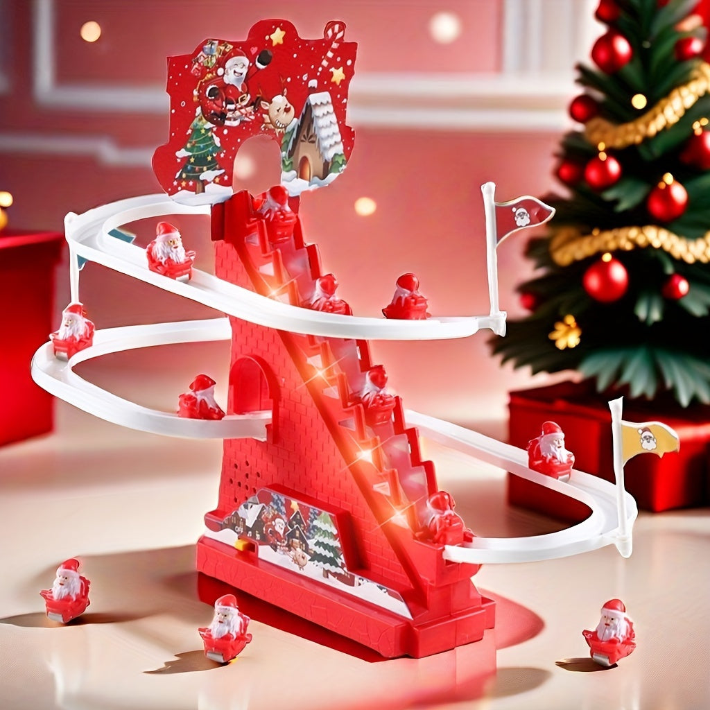 Figurines de Noël Animées Pères Noël Drôles en Mouvement - PanierRoyale