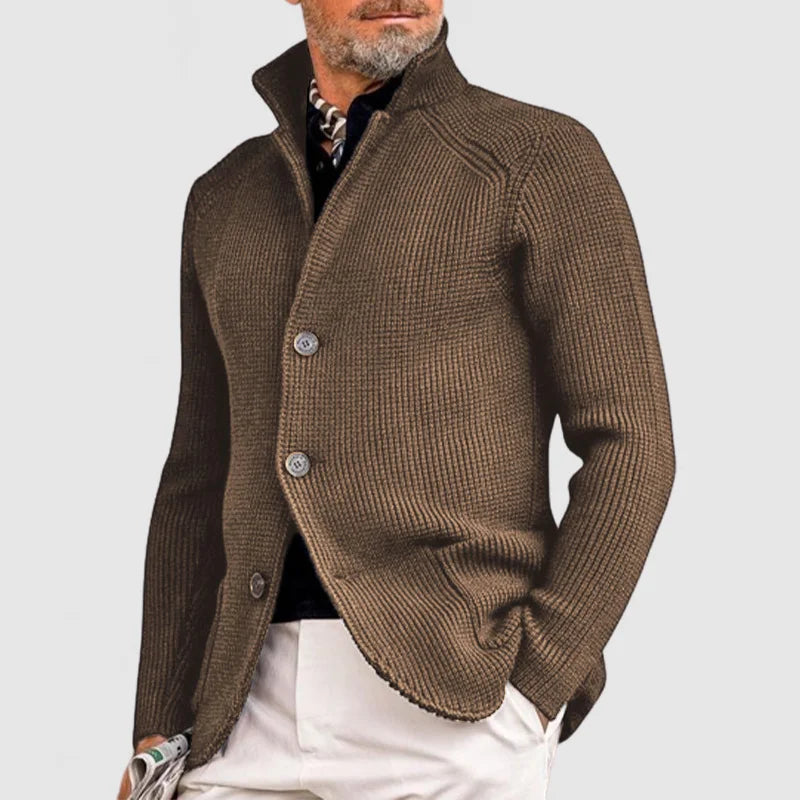 Veste Homme Élégant - Taille Slim en Laine Douce