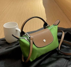 Sac à main en Cuir Bleu Marine Élégant