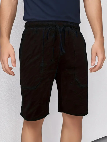 Pantalon Lin Cuir Court pour Homme
