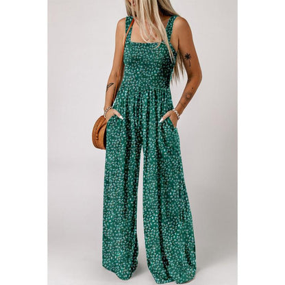 Salopette Femme Printemière Florale Élégante