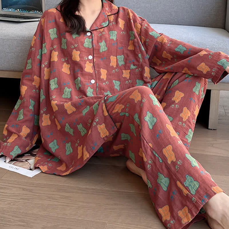 Pyjama Doux à Carreaux pour Femme et Homme - PanierRoyale