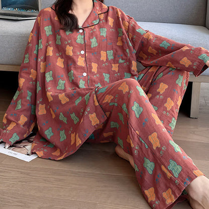 Pyjama Doux à Carreaux pour Femme et Homme - PanierRoyale