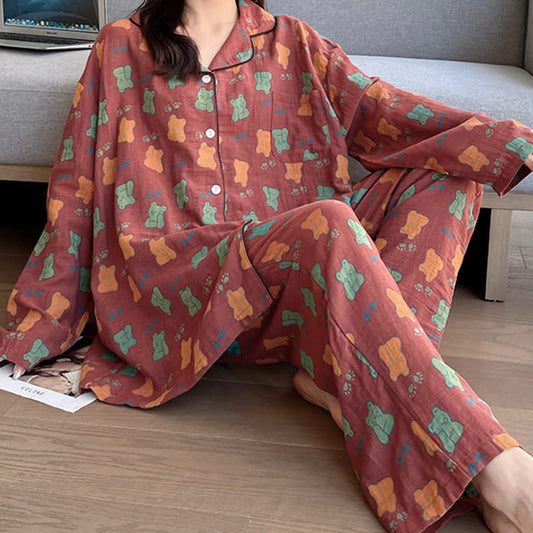 Pyjama Doux à Carreaux pour Femme et Homme - PanierRoyale