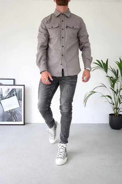 Chemise Homme Classique et Confortable