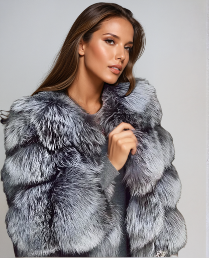 Manteau Femme Hiver Longues Manches Élégant