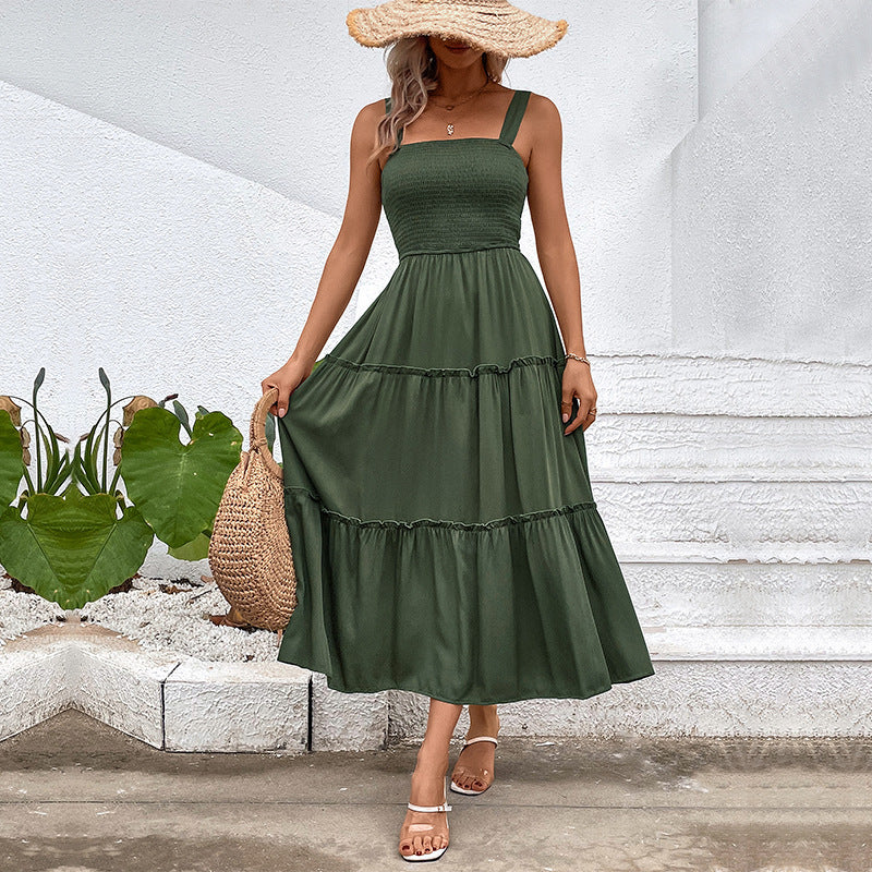 Robe Femme Été sans Manches Légère et Confortable
