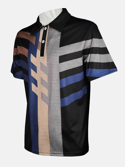 Polo Homme Classique Style Rétro