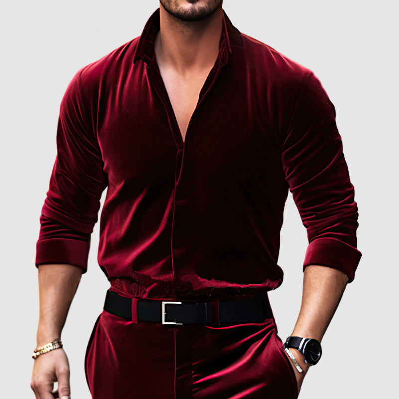Chemise Homme Classique Élégant pour Mariage et Soirée - PanierRoyale