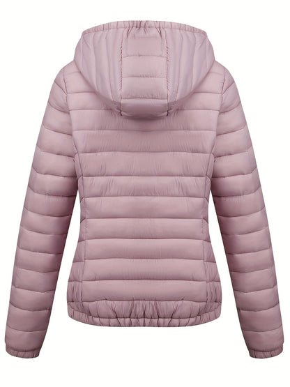 Veste Zippée Avec Poches Pour Femme | À Capuche