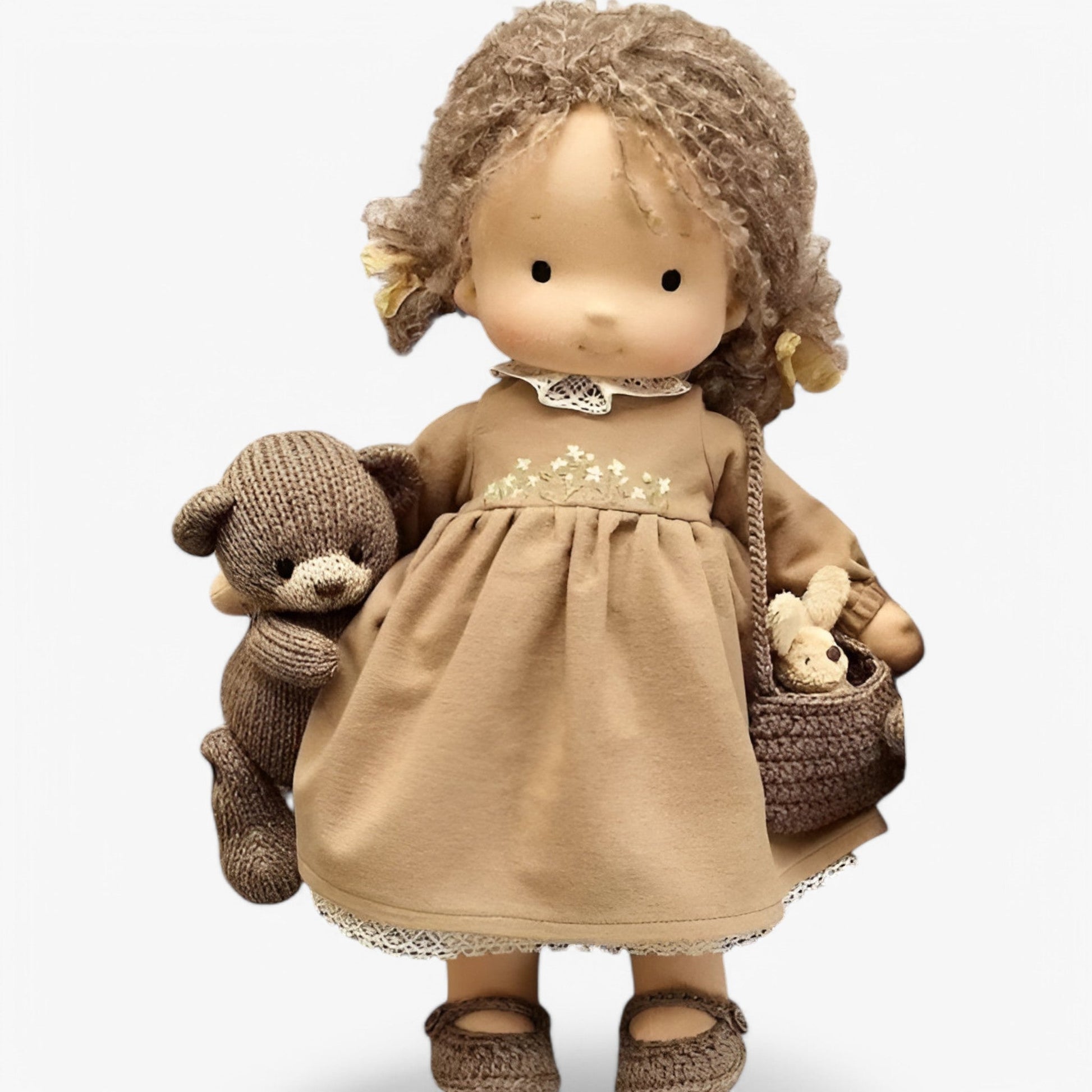 Poupée Peluche Cuddle Mignonne Main - PanierRoyale