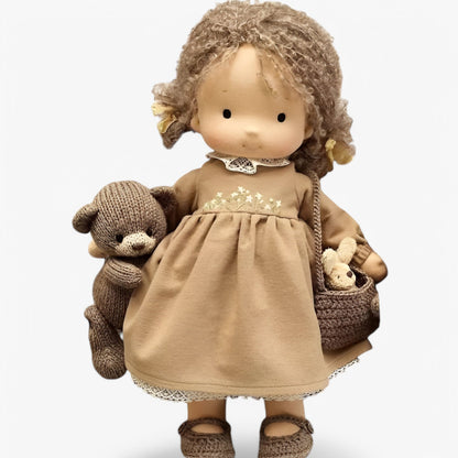 Poupée Peluche Cuddle Mignonne Main - PanierRoyale