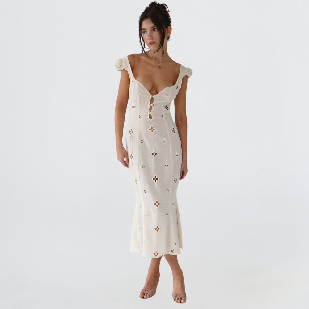 Robe de Cocktail pour Mariage Femme Élégante