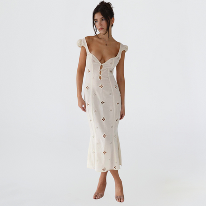 Robe de Cocktail pour Mariage Femme Élégante