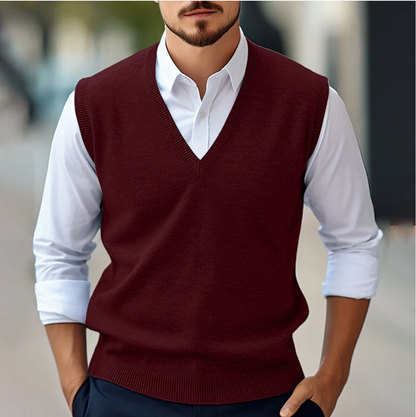 Gilet Homme Sans Manches Col V - BerlinGlamour
