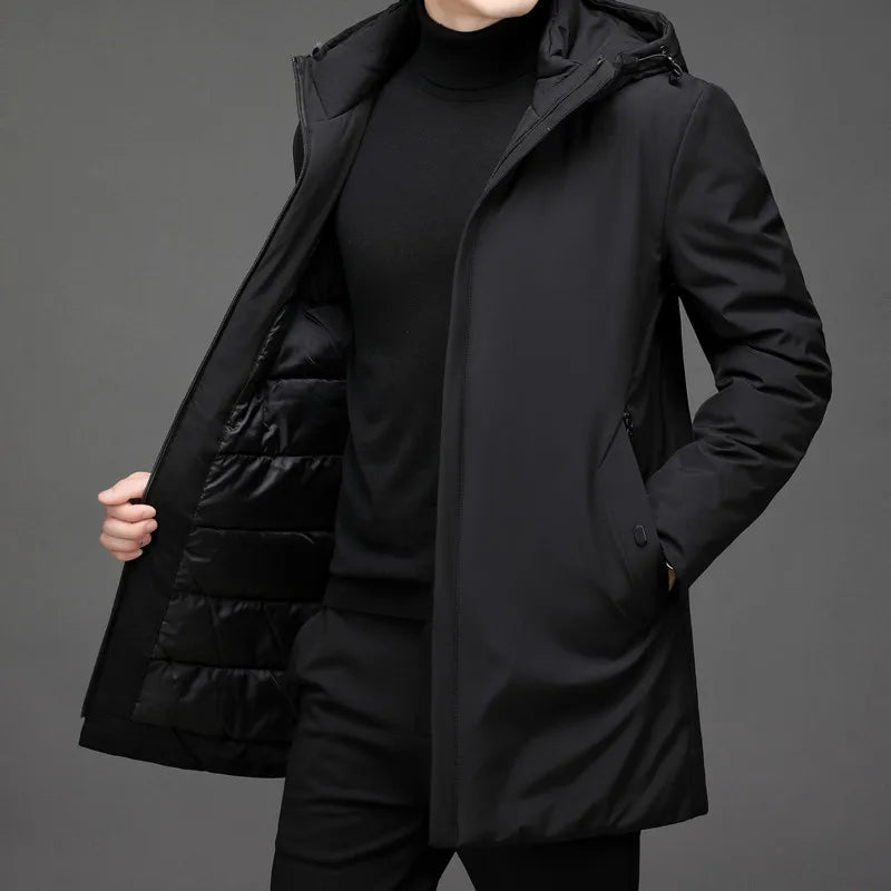 Parka Homme Hiver Longue et Imperméable