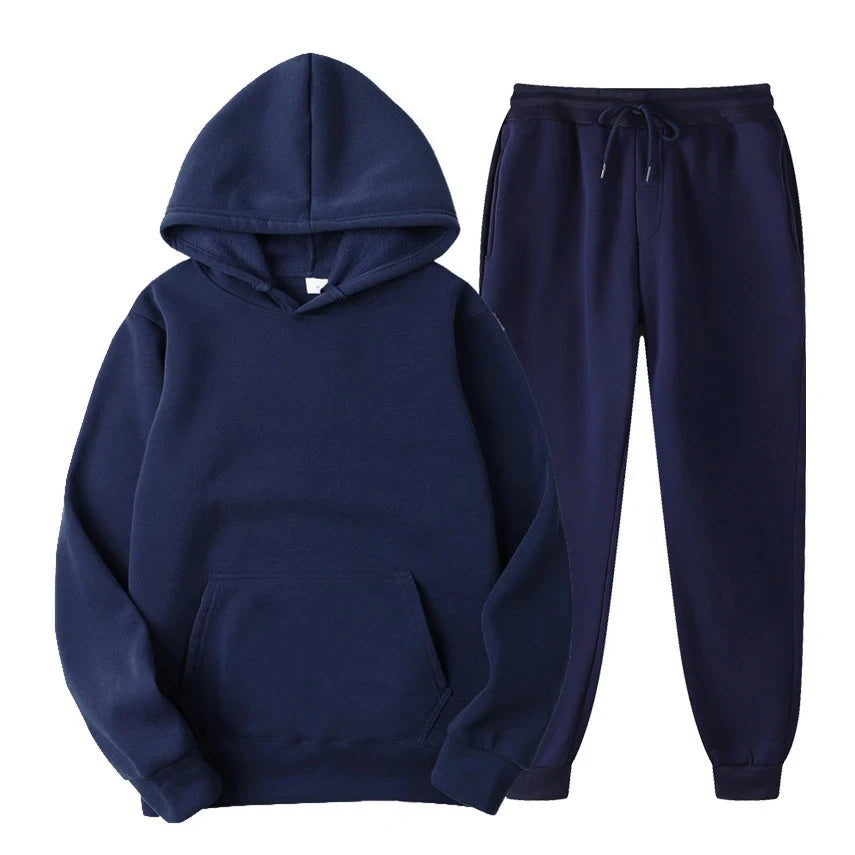 Survêtement Homme Sportif - Ensemble Sweat à Capuche et Pantalon Élastique Lightweight - PanierRoyale