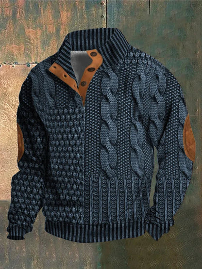 Veste Cuir Brun Homme Doux et Confortable