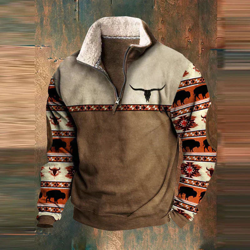 Sweat à capuche Manches Colorées Streetwear