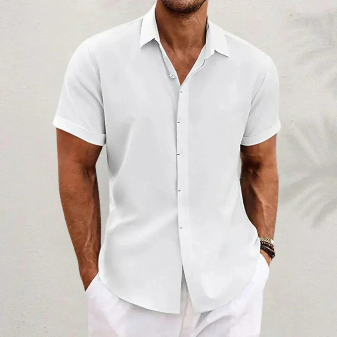 Chemise Homme Lin Élégante et Légère pour Été
