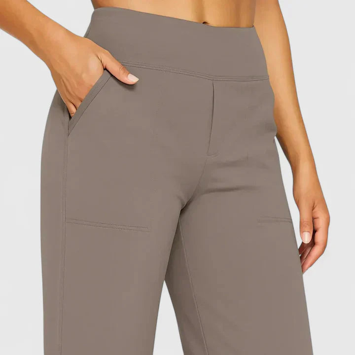 Pantalon de détente femme élastique confortable