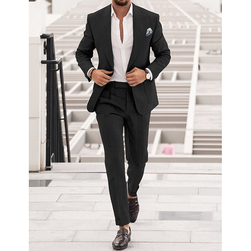 Costume Mariage Classique sur Mesure pour Homme - PanierRoyale