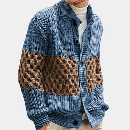 Cardigan Homme Tricot Chaud et Confortable - PanierRoyale