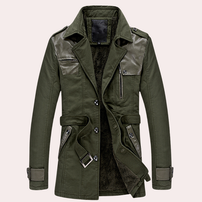 YVAN - Manteau Trench Épais Elégant pour Hommes