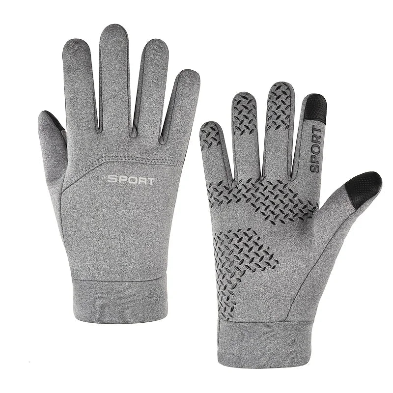 Gants de vélo chauds étanches pour smartphone