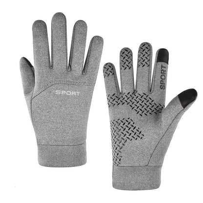Gants de vélo chauds étanches pour smartphone