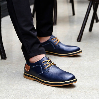 Chaussures Oxford Cuir Homme Noir ou Brun