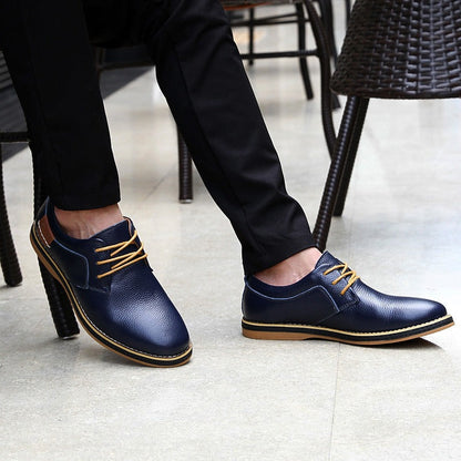 Chaussures Oxford Cuir Homme Noir ou Brun