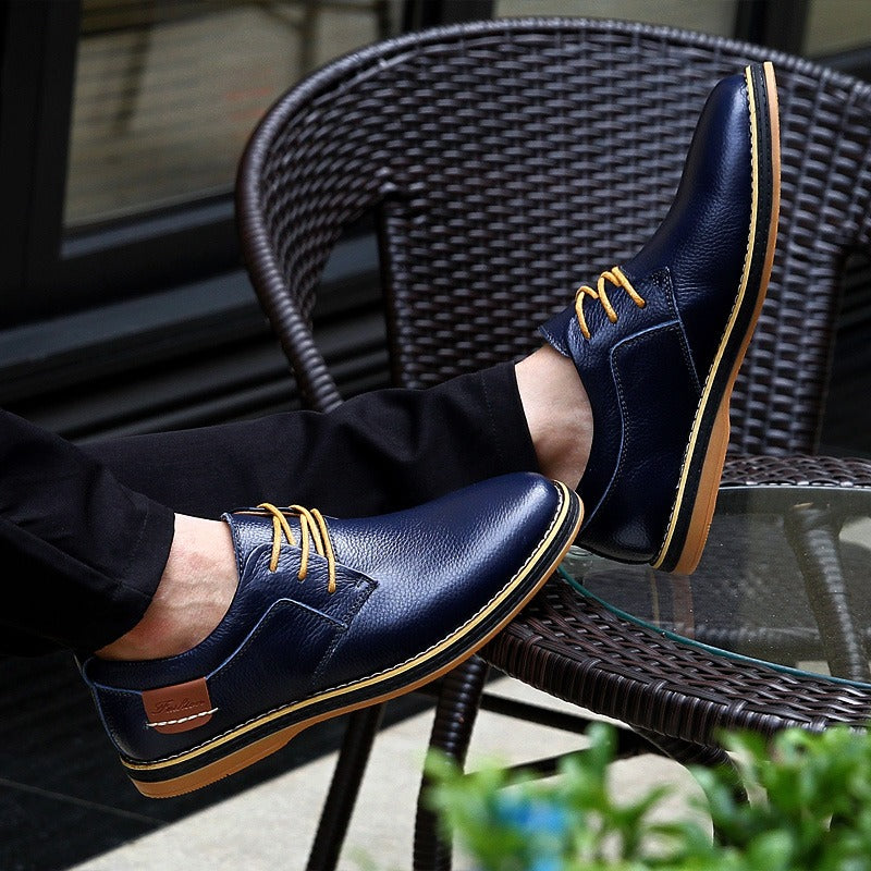 Chaussures Oxford Cuir Homme Noir ou Brun